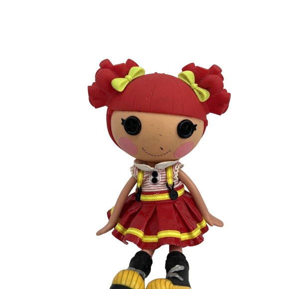 Lalaloopsy Ember Flicker Flame Full Size Doll Flame Red Hair Fire Fighter 05-04 - Picture 2 of 10